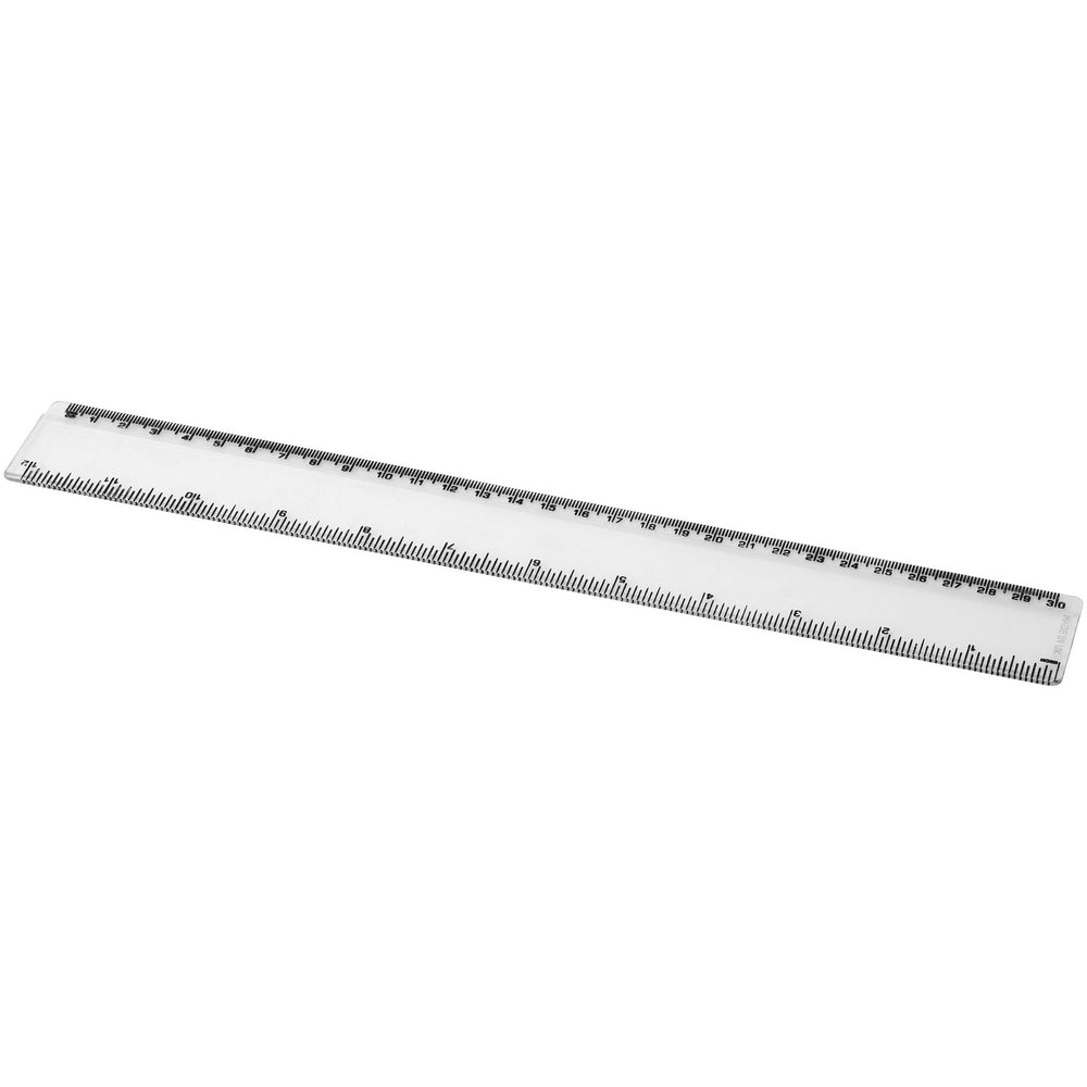 Branded Renzo 30 cm plastic ruler