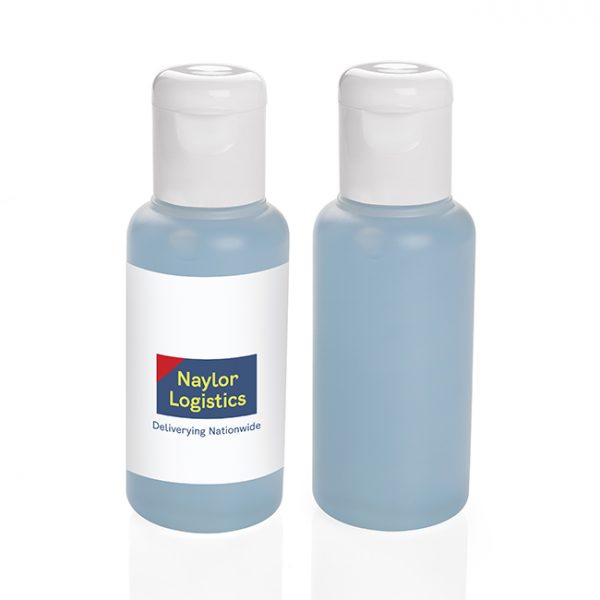 Hand Sanitiser Gel in a PCR Bottle with Flip Cap 50ml