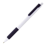 CAYMAN GRIP white barrel ball pen | Branded Budget-Friendly Pen