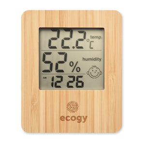 Branded Bamboo weather station