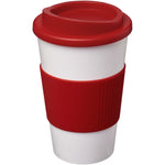 Branded Americano® 350 ml insulated tumbler with grip