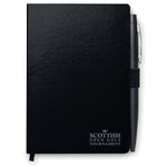 A6 notebook with pen 72 lined