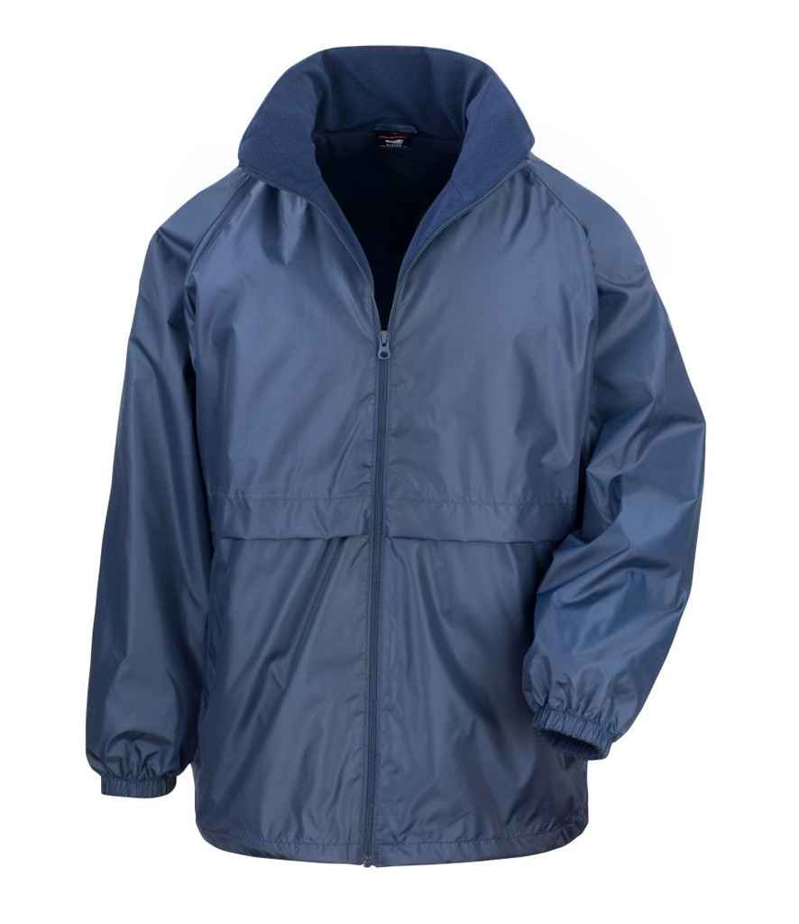 Result Core Micro Fleece Lined Jacket Navy