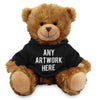 Branded Black Hoodie Bear