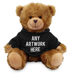 Branded Black Hoodie Bear