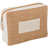 Branded Brownmuir Jute toiletry bag