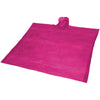 Branded Ziva disposable rain poncho with storage pouch