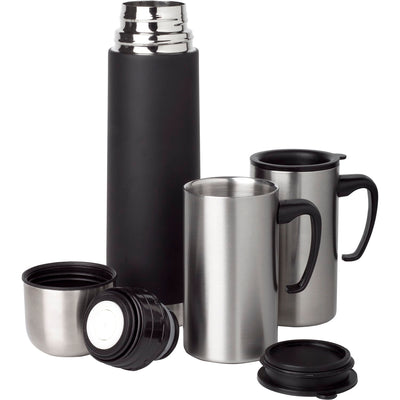 Branded Fortrye Steel thermos set