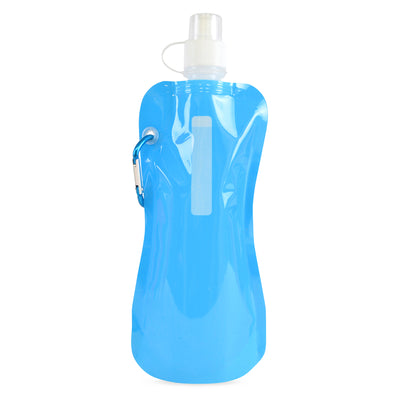 Foldable Water Bottle with matching carabiner
