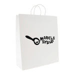 Branded Brunswick EXTRA LARGE Paper Bag with matching paper twisted handles