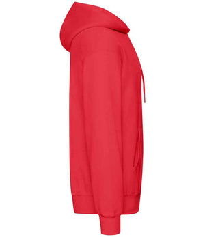 Fruit of the Loom Classic Hooded Sweatshirt Red