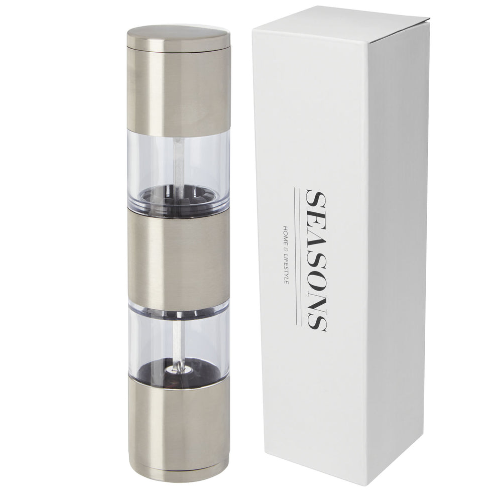 Branded Auro salt and pepper grinder