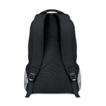 600D RPET backpack with front cords