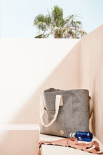 Branded VINGA Sortino beach bag