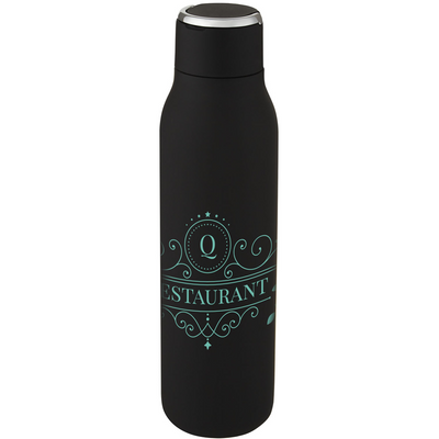 Marka 600 ml copper vacuum insulated bottle with metal loop