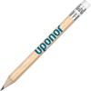 Golfer's Wooden Pencil with Eraser - 85mm x 7mm