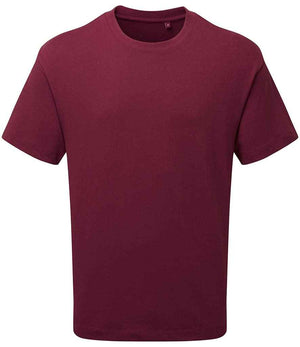 Anthem Unisex Organic Heavyweight T-Shirt Burgundy