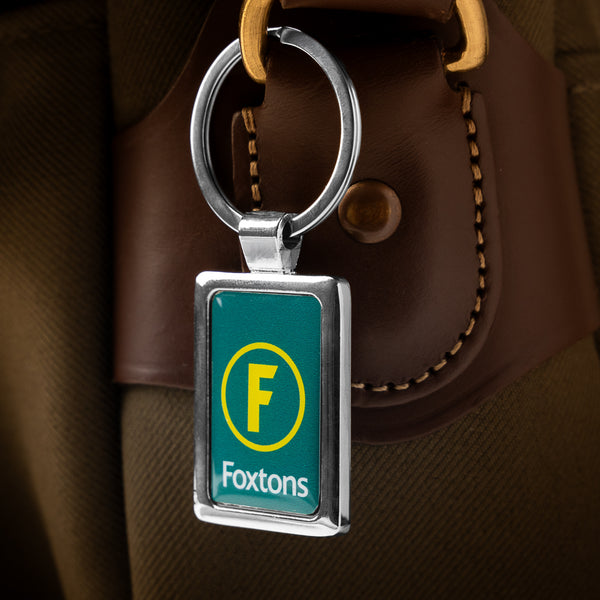 Hampton Rectangle Keyring