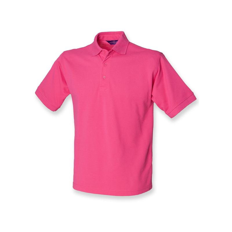 Henbury Heavy Poly/Cotton Piqué Polo Shirt
