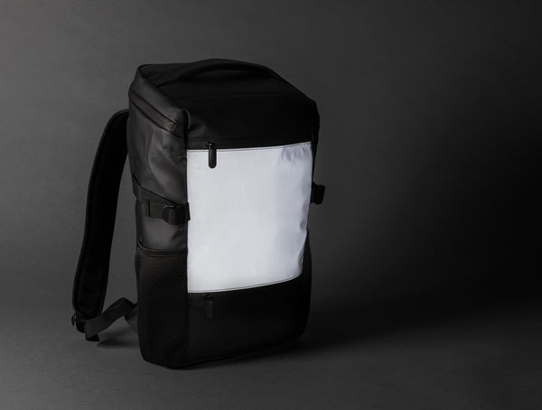 Branded PU high visibility easy access 15.6" laptop backpack