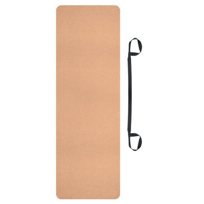 Branded Cork yoga mat