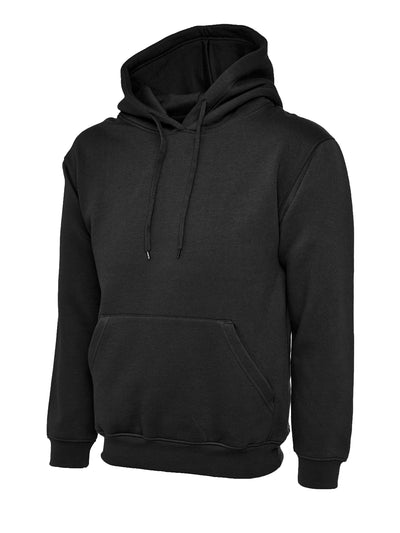 Branded Heavyweight Hooded Sweatshirt