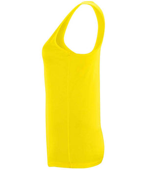 SOL'S Ladies Sporty Performance Tank Top Neon Yellow