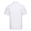 Russell Collection Short Sleeve Easy Care Poplin Shirt