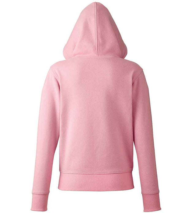 Anthem Ladies Organic Full Zip Hoodie Pink
