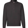 Fruit of the Loom Premium Zip Neck Sweatshirt