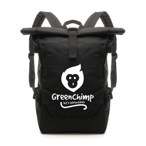 BLACK RPET 900D Roll Down Bag