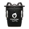 Branded BLACK RPET 900D Roll Down Bag