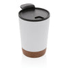 Branded GRS RPP stainless steel cork coffee tumbler