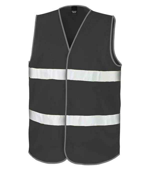Result Core Enhanced Vis Vest Black