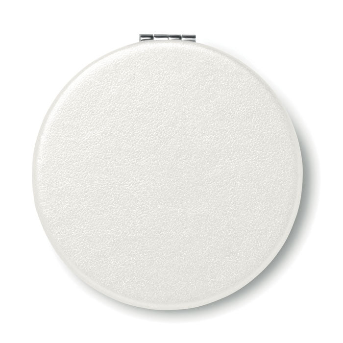 Branded Round PU mirror