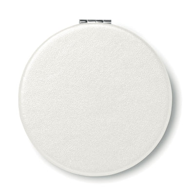 Branded Round PU mirror
