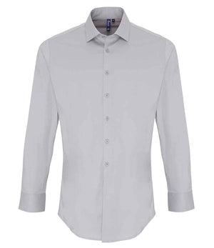 Premier Long Sleeve Stretch Fit Poplin Shirt