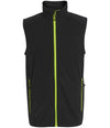 Regatta Navigate Fleece Bodywarmer Black/Lime Green