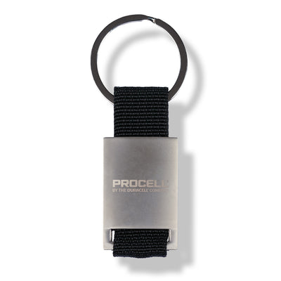 Express Metal & Webbing Keyring