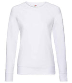 Fruit of the Loom Lady Fit Lightweight Raglan Sweatshirt