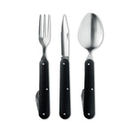 Branded 3-piece camping utensils set