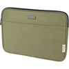 Branded Joey 14" GRS recycled canvas laptop sleeve 2L