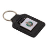 Branded Leather Effect Keyring (Full Colour Print)