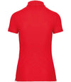 WK Designed to Work Ladies Anti-Bacterial Piqué Polo Shirt Red