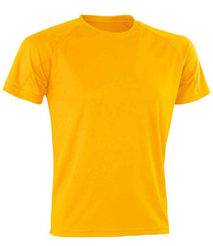 Spiro Impact Performance Aircool T-Shirt Gold