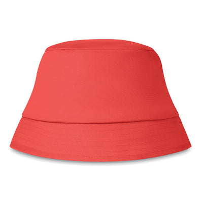 Branded Cotton sun hat 160 gr/m²