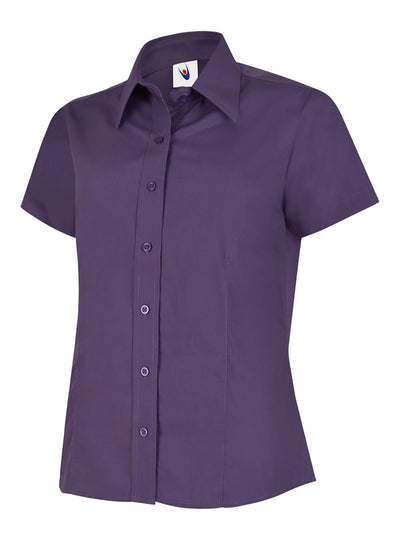 Branded Ladies Poplin Half Sleeve Shirt