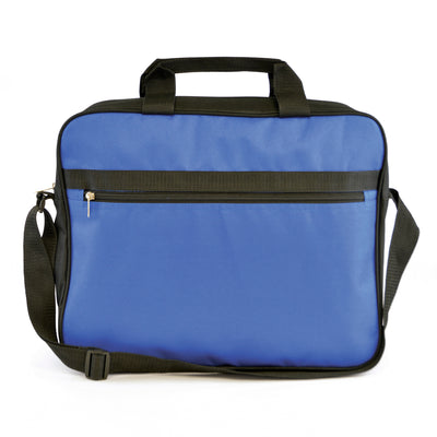 600D polyester document shoulder bag with strap and carry handles