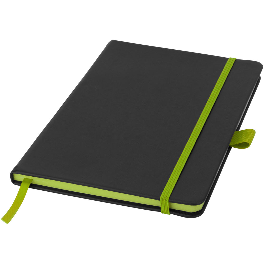 Branded Colour-edge A5 hard cover notebook