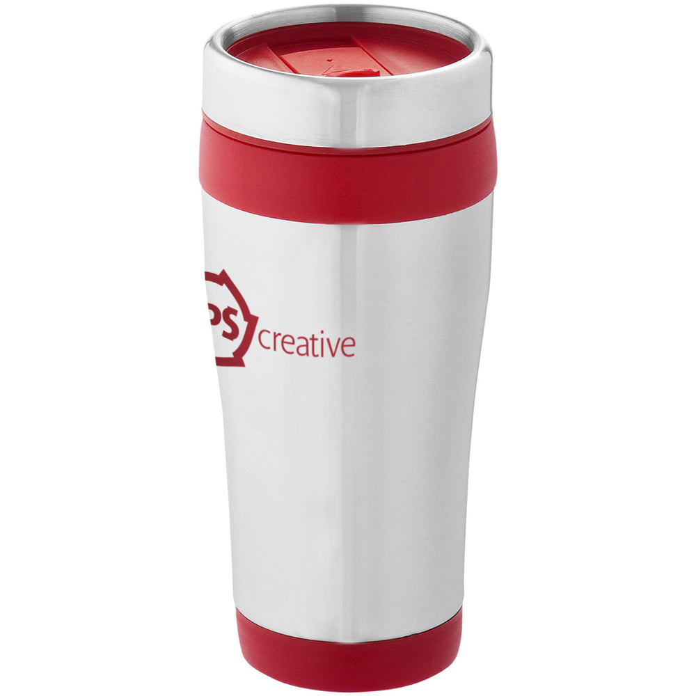 Branded Elwood 410 ml insulated tumbler